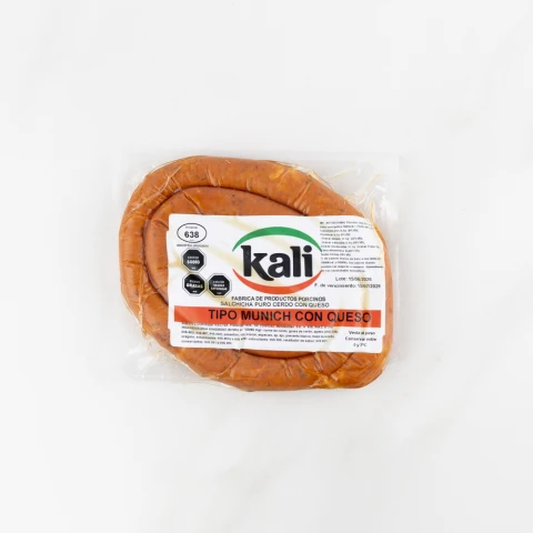 Salchicha Munich c/queso Kali Salchicha Munich c/queso Kali